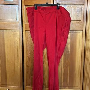 Kim Rogers Red Pants